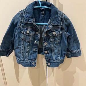GAP Kids Blue Denim Jacket 6-12m
